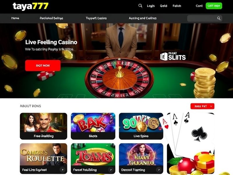 Welcome to Taya777 Casino, your ultimate destination for top-tier online gambling experiences. Explore hundreds of casino games, real money betting opportunities, and exclusive promotions at Taya777 Casino.com.